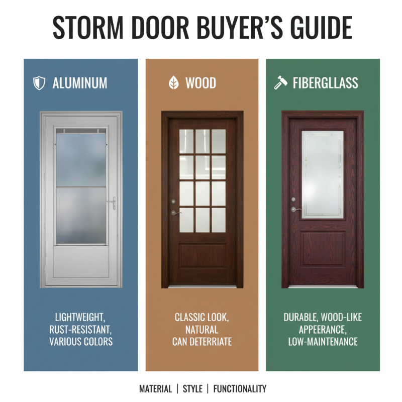 2026 How to Choose the Right Storm Doors for Your Home?
