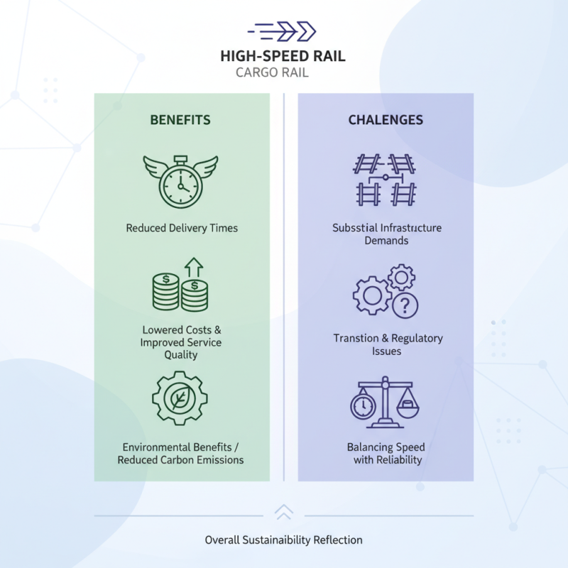 High Speed Rail Cargo Benefits and Challenges Explained?