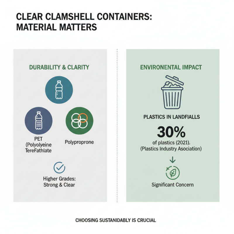 How to Choose Clear Clamshell Containers for Your Needs?