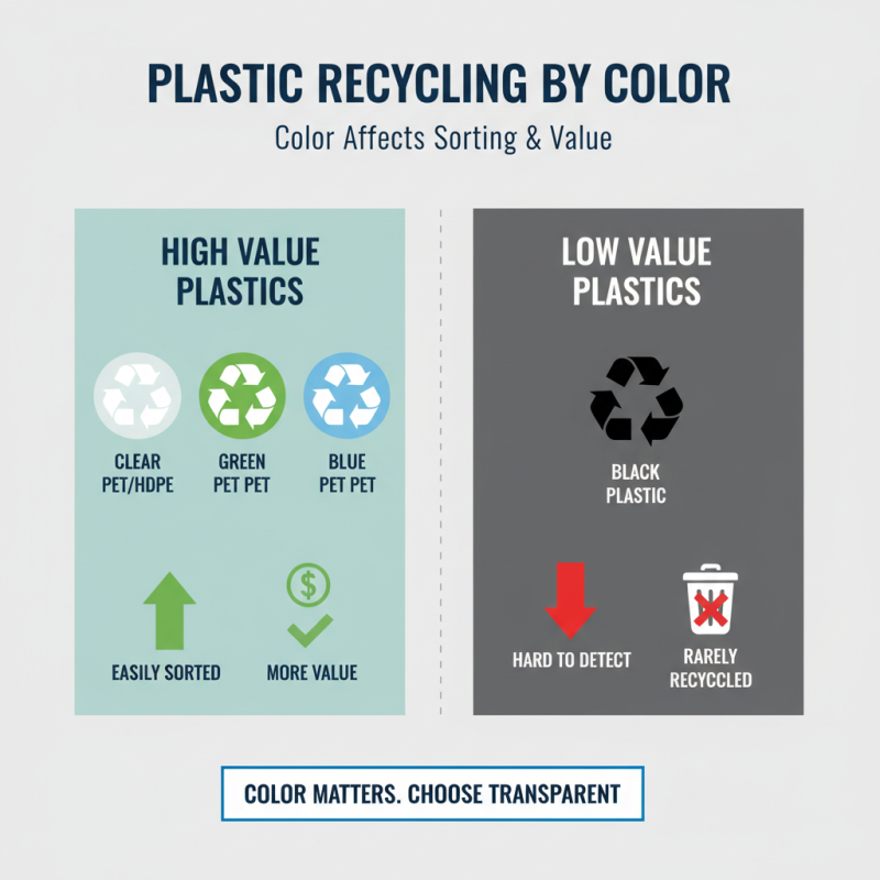 Why Does the Color of Plastic Matter for Recycling and Sustainability?