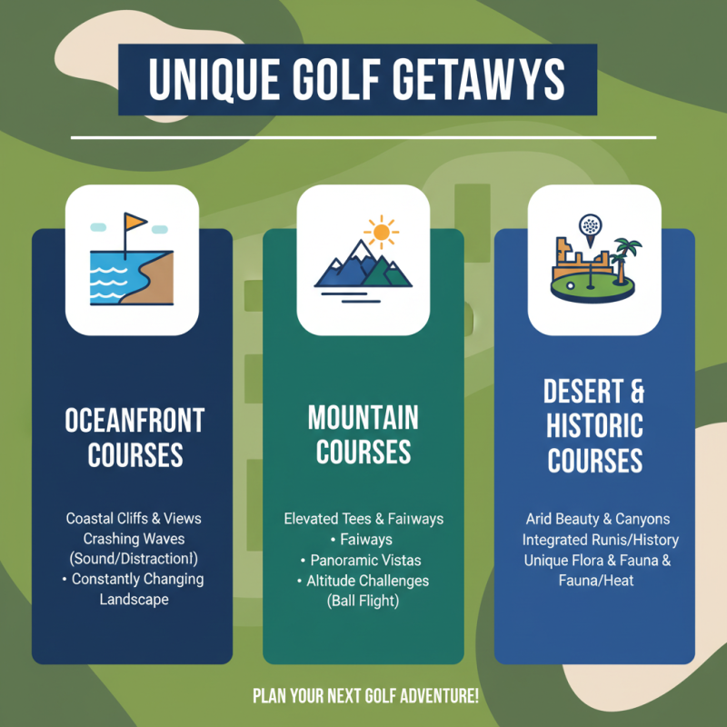 Top Destination Golf Courses for Your Next Golf Getaway?