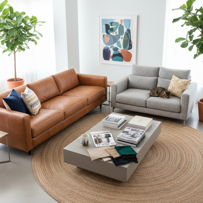 What is the Best Sofa Material for Your Home?