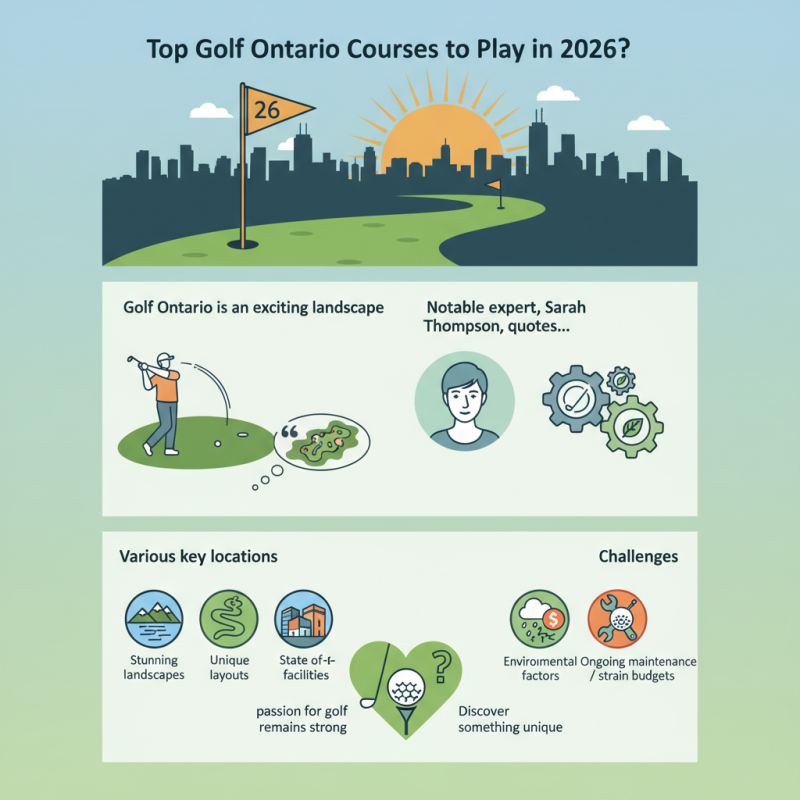 Top Golf Ontario Courses to Play in 2026?