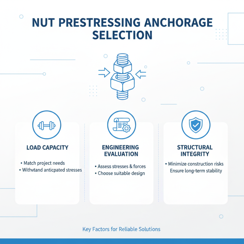 Best Nut Prestressed Anchorage Solutions for Your Projects?