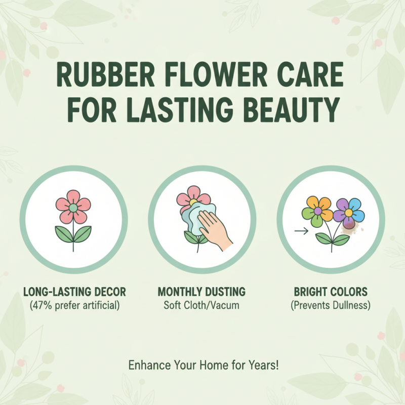 10 Amazing Tips for Using Rubber Flowers Artificial in Home Decor