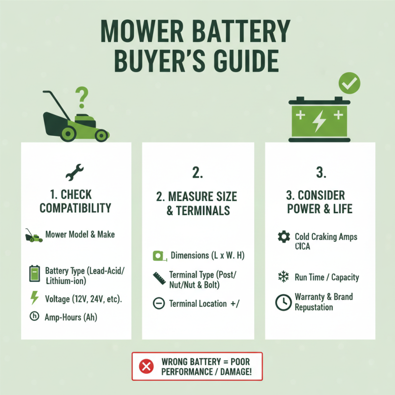 Why Choose the Right Lawn Mower Battery for Your Needs?
