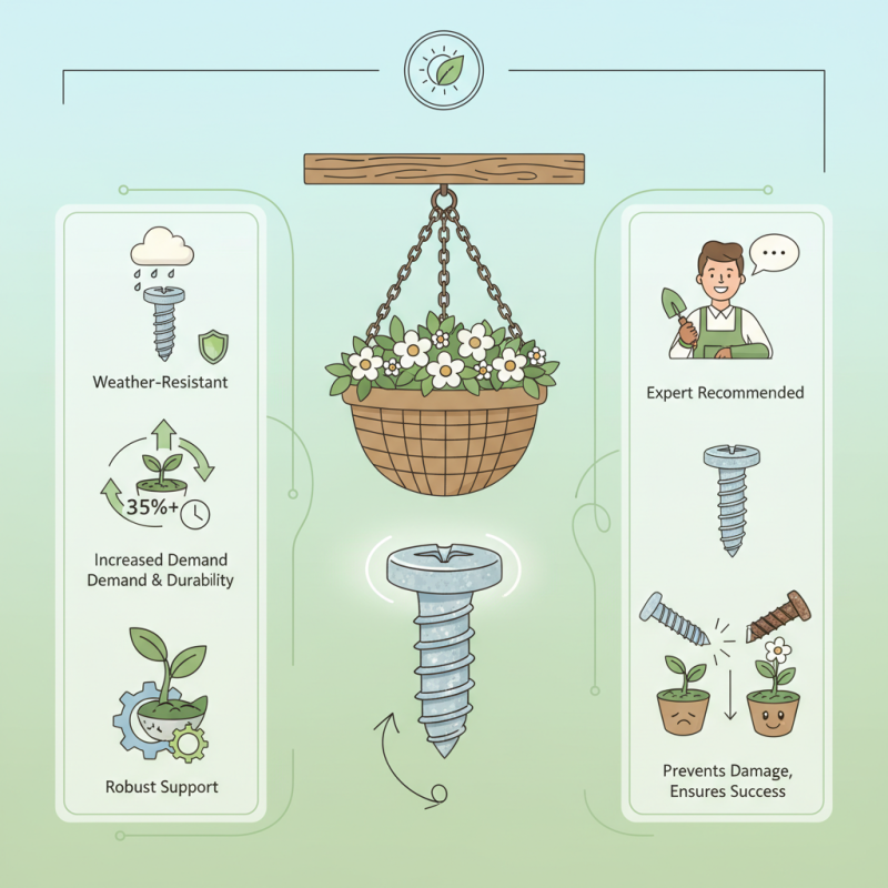 Best Galvanized Flower Basket Screw for Your Gardening Needs?