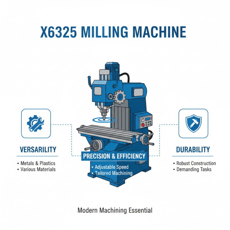 What is a Milling Machine X6325 and its Applications?