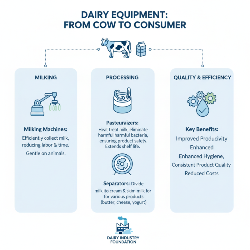 What is Dairy Equipment and How is it Used in the Industry?