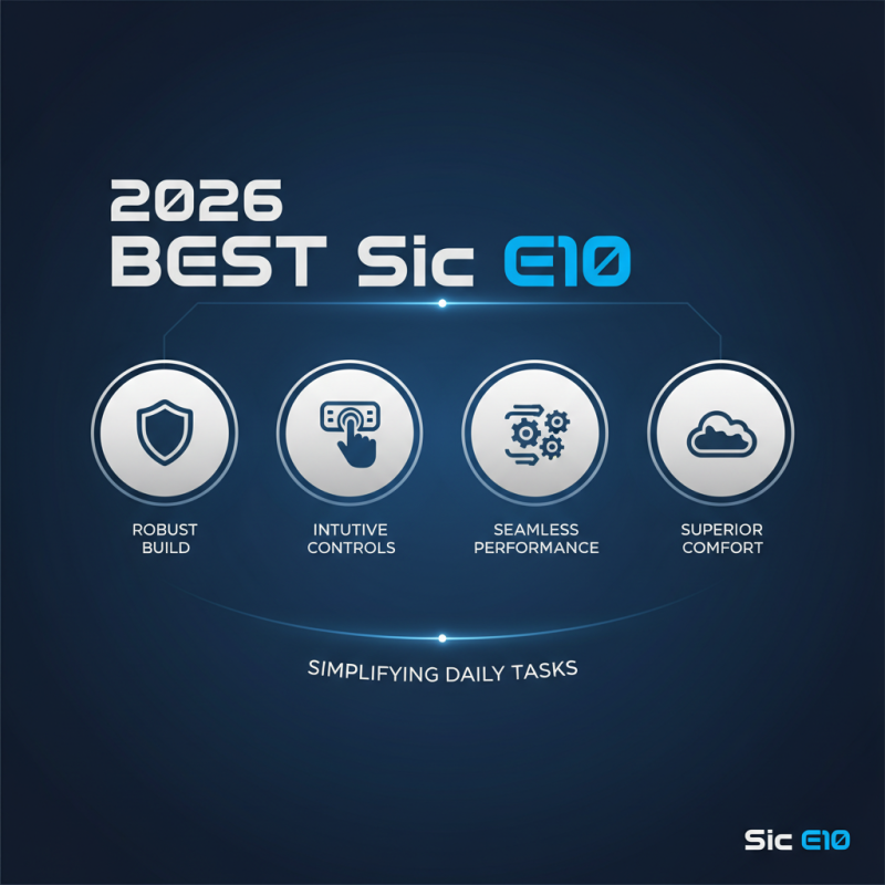 What Makes the 2026 Best Sic E10 a Top Choice?