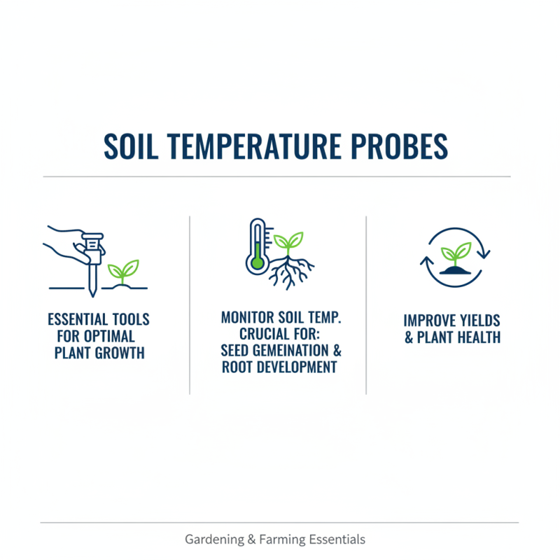 What is a soil temperature probe and how does it work?