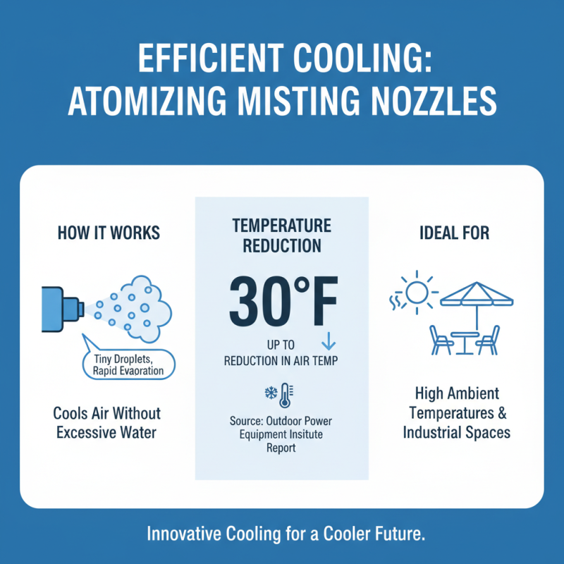 Atomizing Misting Nozzles Tips for Efficient Cooling Solutions?