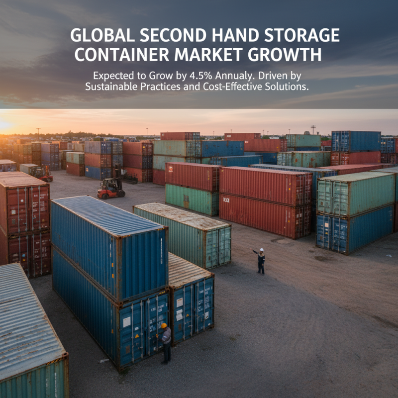 How to Choose the Best Second Hand Storage Containers for Your Needs?