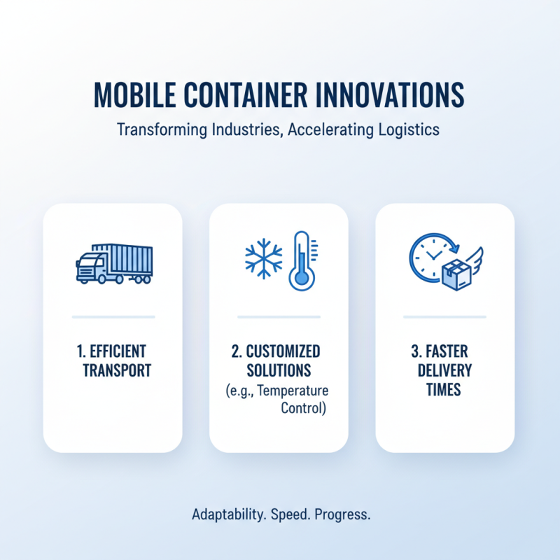 2026 Best Mobile Container Innovations for Your Business Needs?
