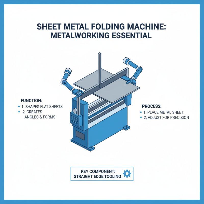 What is a sheet metal folding machine and how does it work?