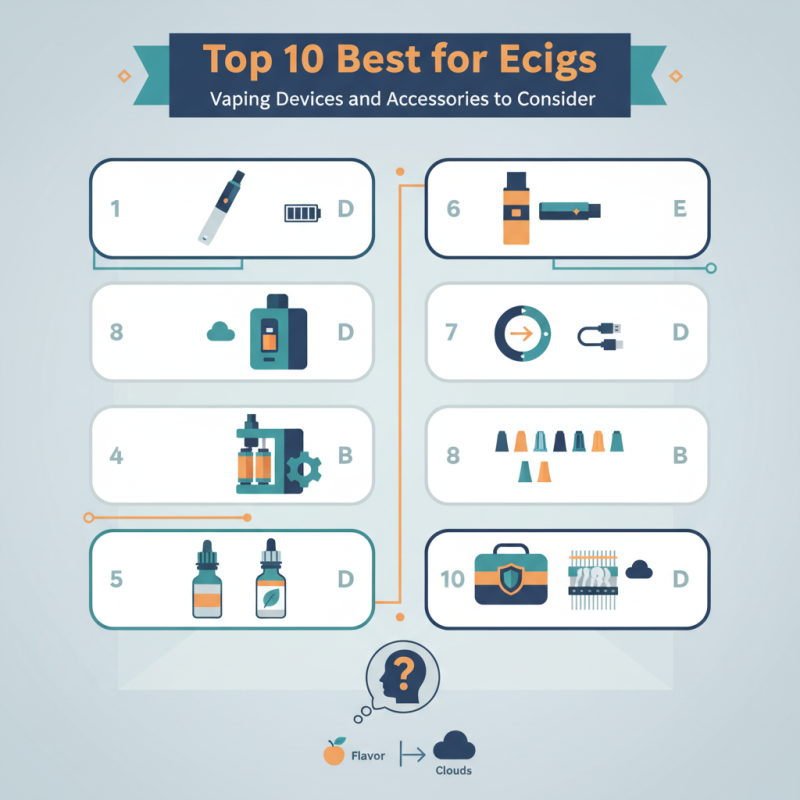 Top 10 Best for Ecigs Vaping Devices and Accessories to Consider