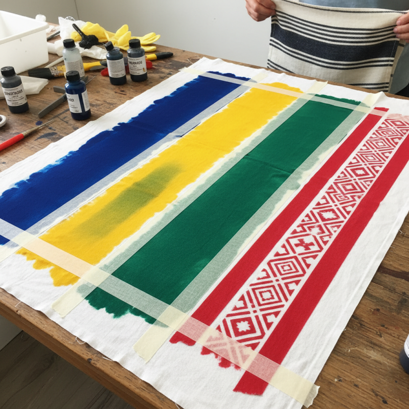 10 Tips for Successfully Dyeing Stripes On Fabric