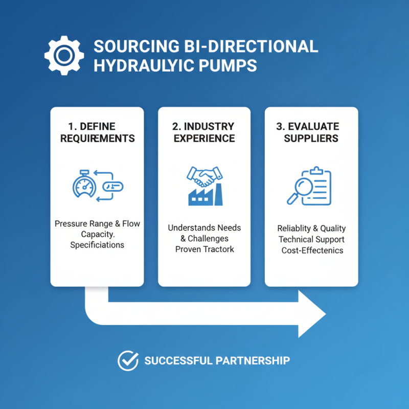 How to Choose a Bi Directional Hydraulic Pump for Your Needs?
