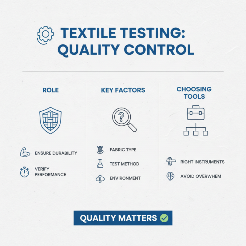 Essential Tips for Choosing Textile Testing Instruments?