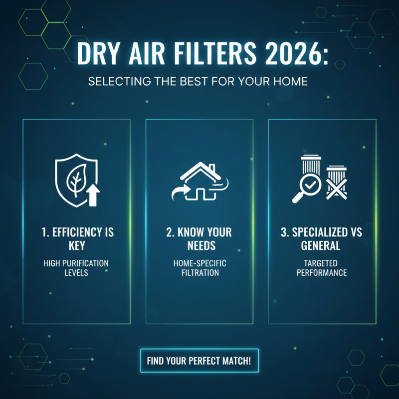 2026 Best Dry Air Filter for Home Use and Efficiency?
