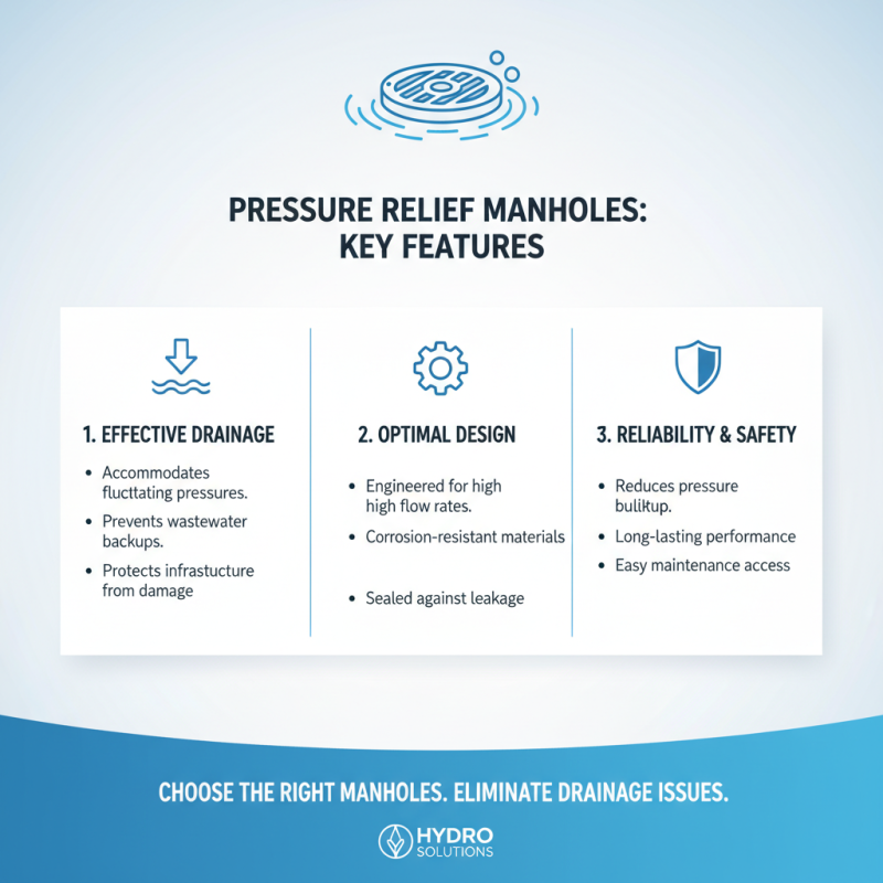Best Pressure Relief Manholes for Effective Drainage Solutions?