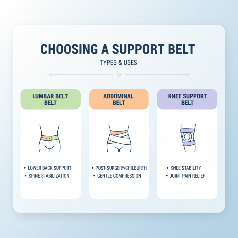 How to Choose the Best Support Belts for Your Needs?
