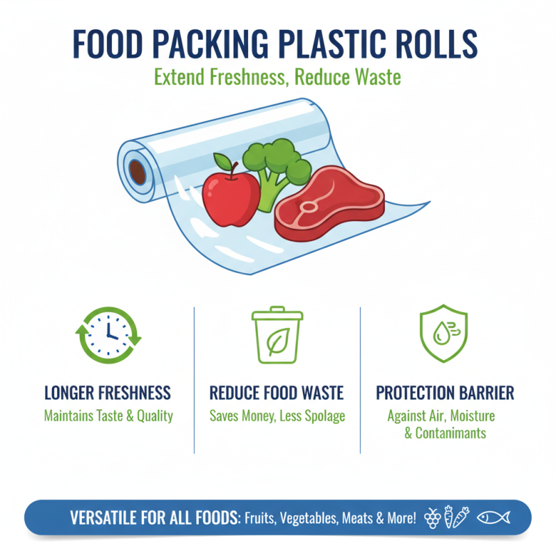 What Are the Benefits of Food Packing Plastic Rolls?