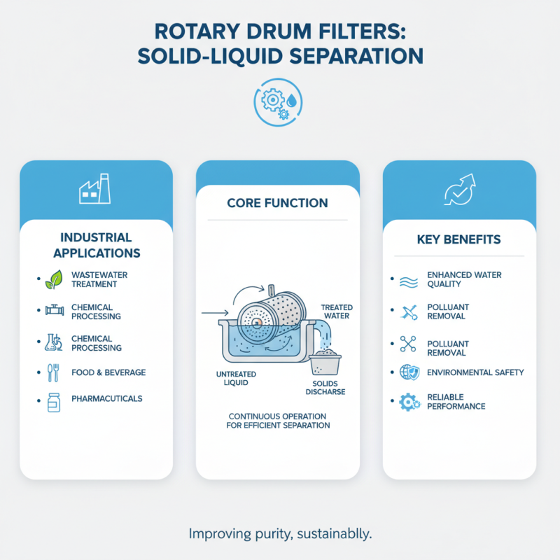 What is a Rotary Drum Filter and How Does It Work?