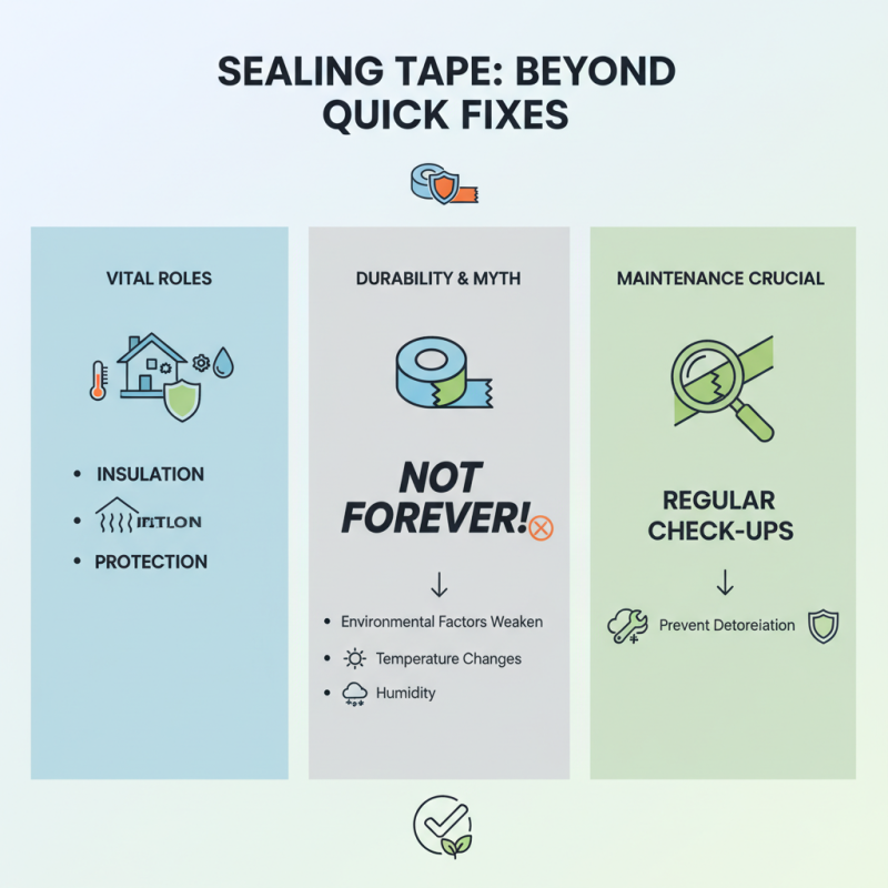 Why Use Sealing Tape for Effective Insulation and Protection?