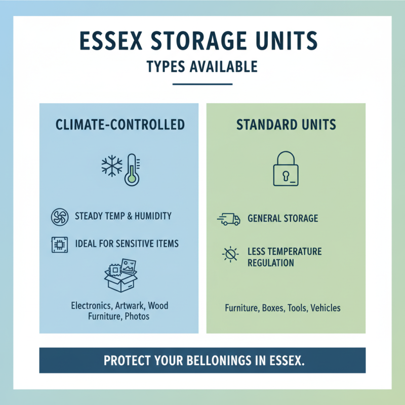 Top Storage Units in Essex for Your Needs?