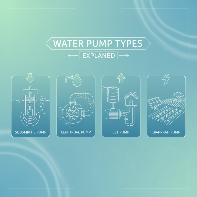 Top Water Pump Types for Your Needs Explained