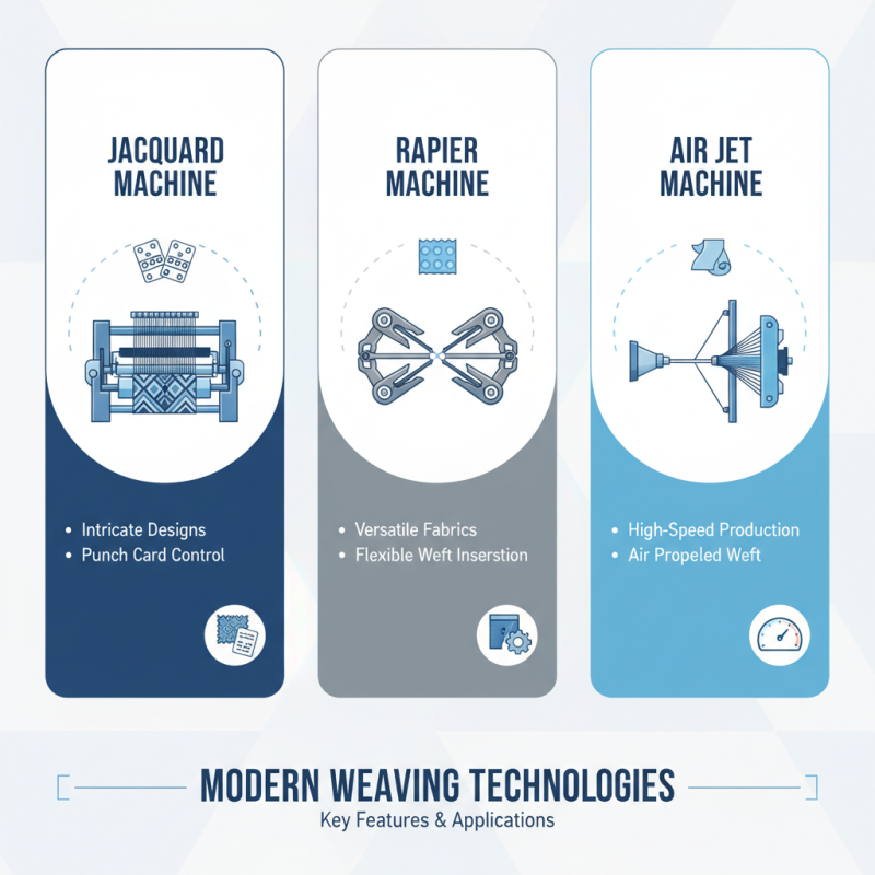 Top Industrial Weaving Machine Types for Efficient Textile Production?