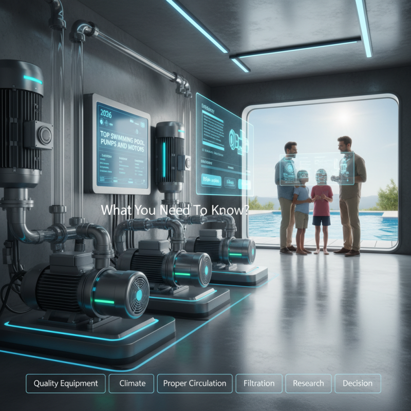 2026 Top Swimming Pool Pumps and Motors What You Need to Know?