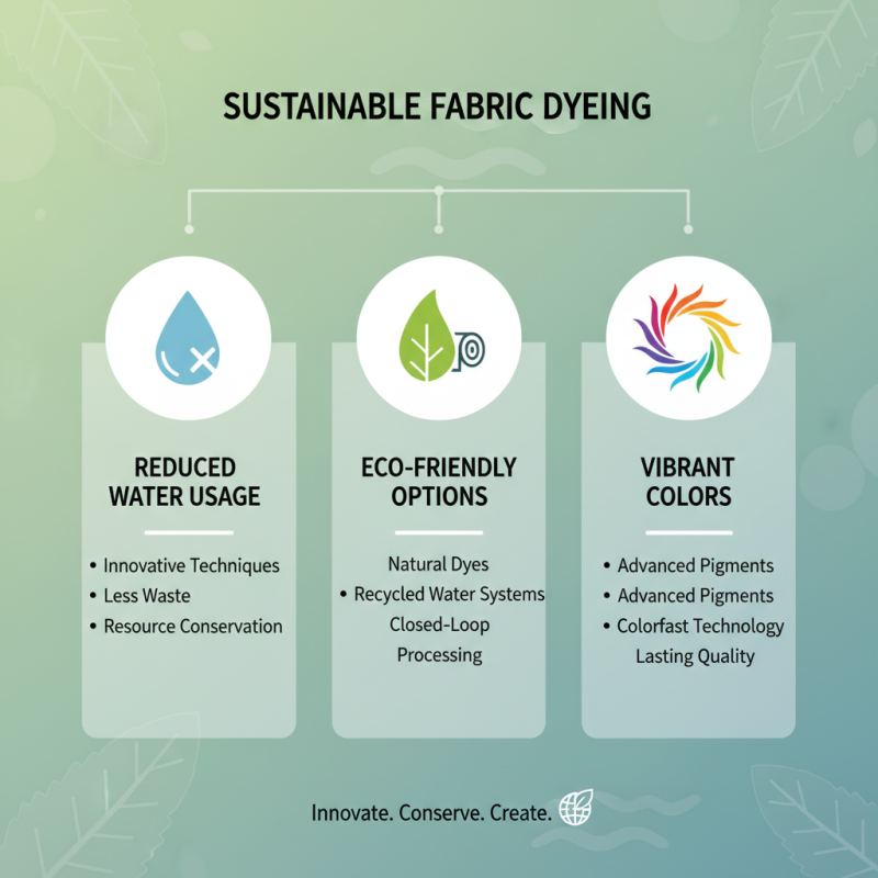 Sustainable Dyeing Tips for Eco Friendly Fabric Choices?
