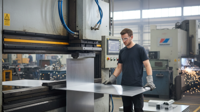 What is a sheet metal folding machine and how does it work?