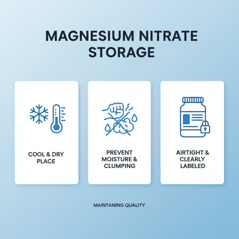 How to Use Magnesium Nitrate Powder Effectively?