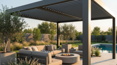 What is a Mirador Adjustable Louvered Aluminum Pergola?