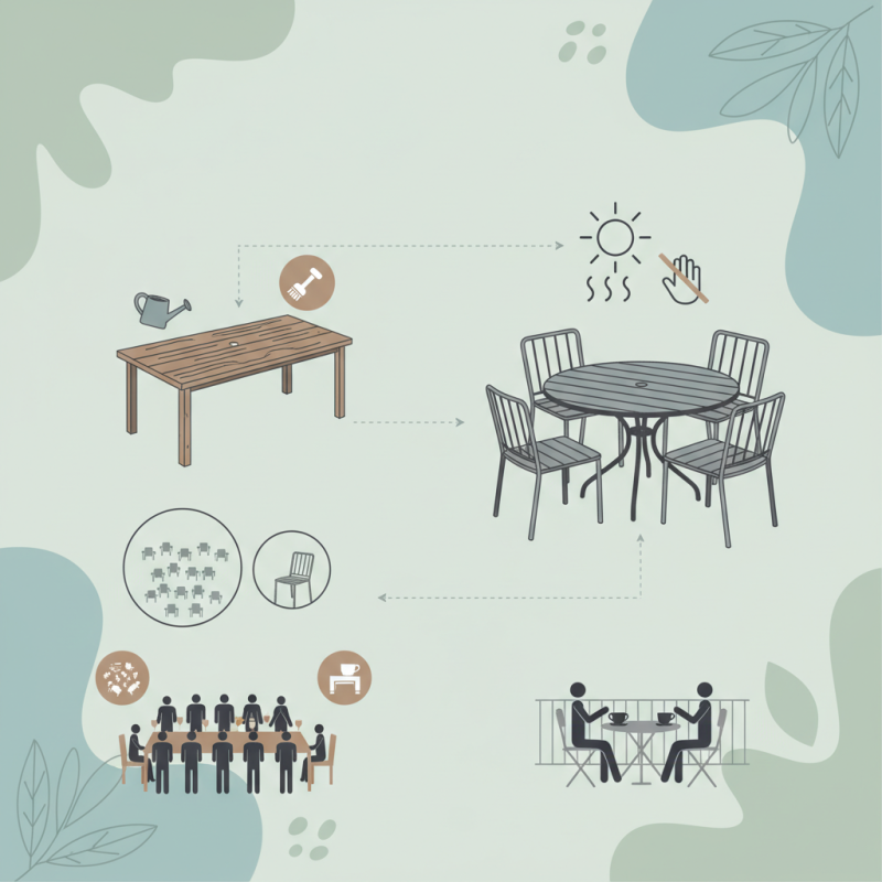 What is a Patio Table and How to Choose the Right One?