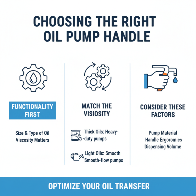 How to Choose the Right Oil Pump Handle for Your Needs?