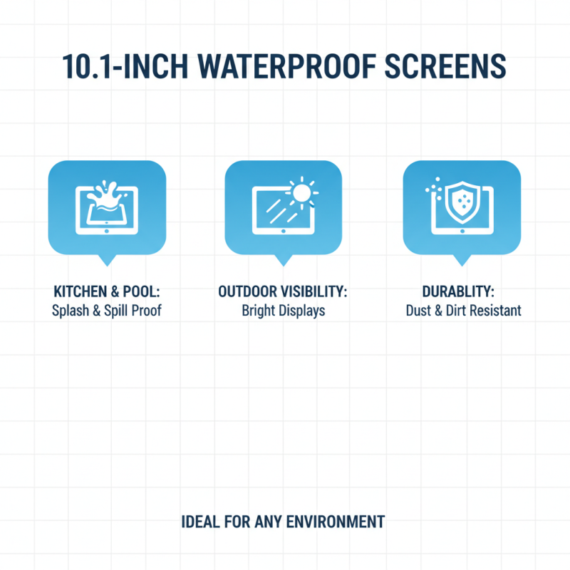 Top 10 Best 10.1 Inch Waterproof Screens for Your Needs