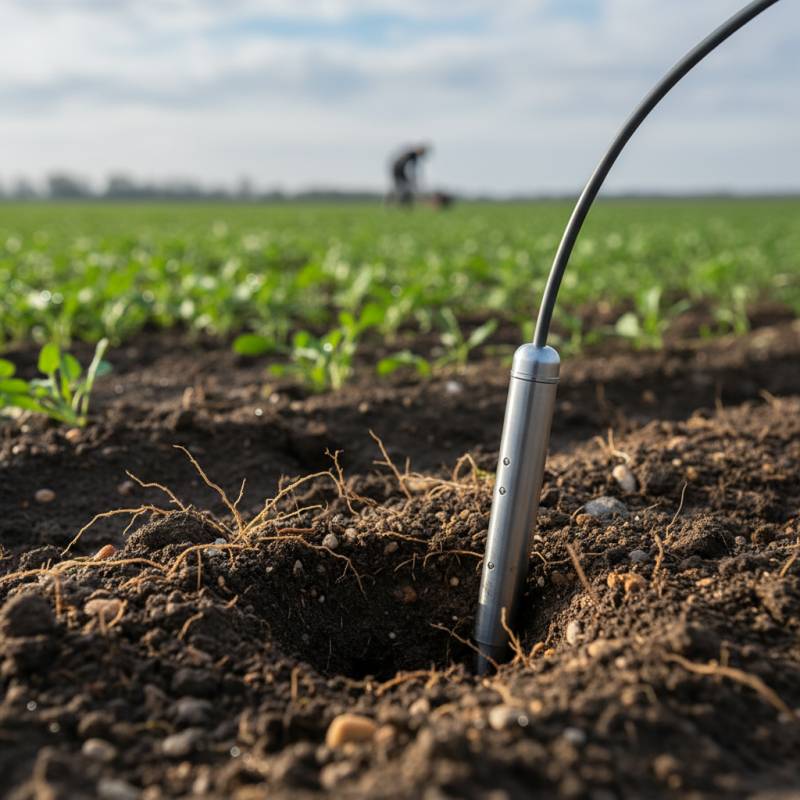 What is a soil temperature probe and how does it work?