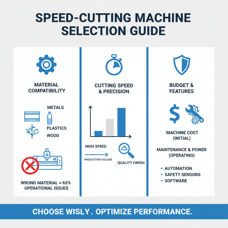 How to Choose the Right Speed Cutting Machine for Your Needs?