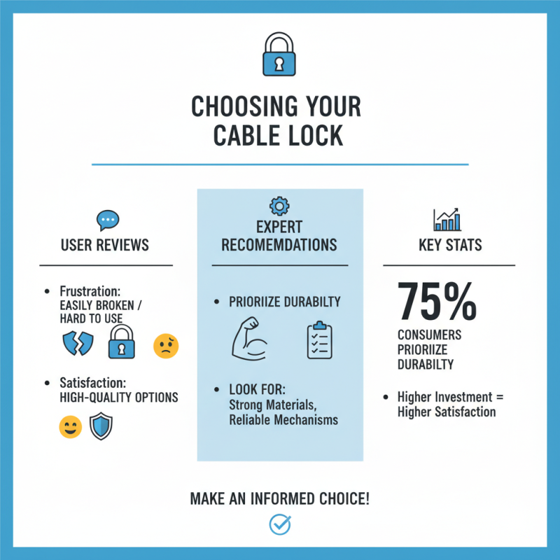 2026 Top Lock For Cable Options Which One Should You Choose?