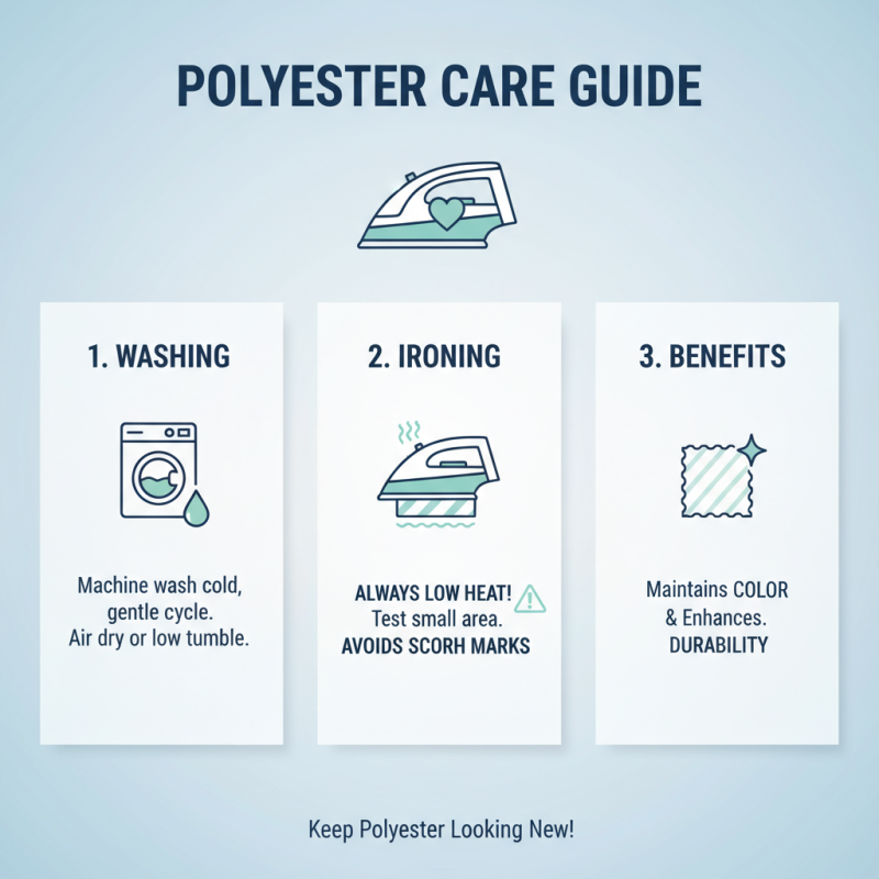 Pure Polyester Tips for Care and Maintenance for Longevity?
