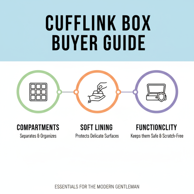 Top Cufflink Box Styles for Every Gentleman to Elevate Their Accessories?