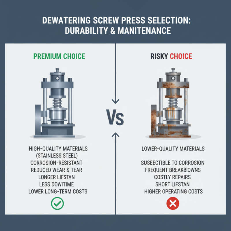 How to Choose the Right Dewatering Screw Press Machine for Your Needs?