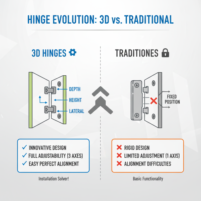 Why Choose 3D Hinges with Soft Closing Mechanism?