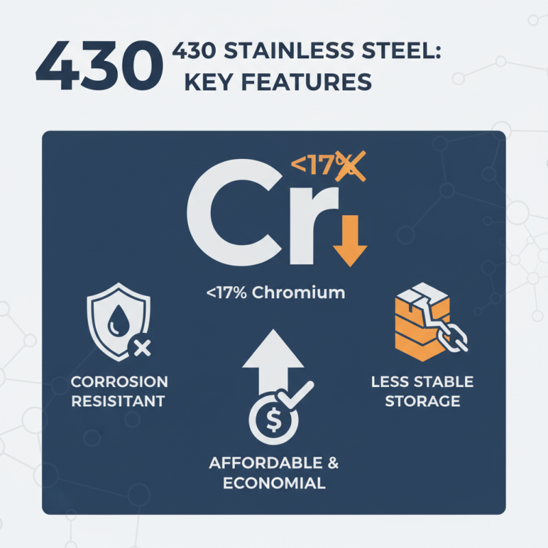 Нержавеющая сталь 430 лучшие свойства и применение?