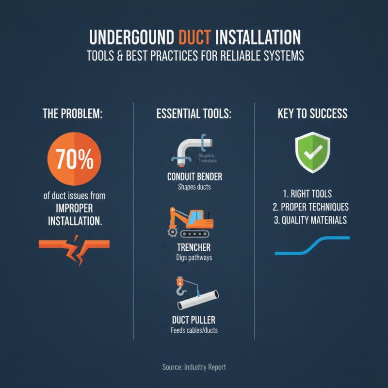 Top Underground Ducting Techniques for Effective Installation and Maintenance?