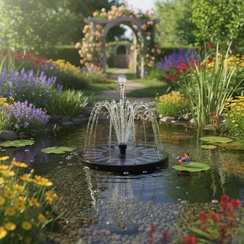 Top 10 Benefits of Floating Solar Fountain Pump Pond Aerator for Your Garden?